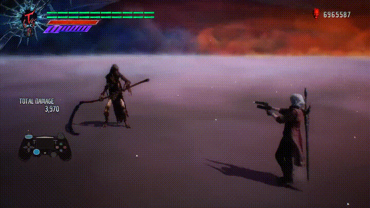 Devil May Cry 5 Dante's stinger