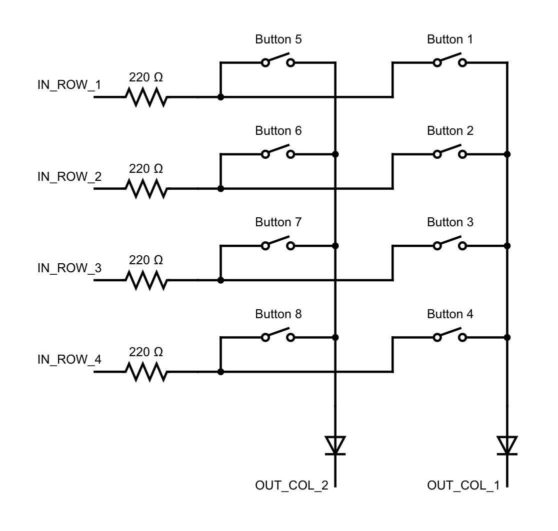 Sald-A-Boom bottons board schematic