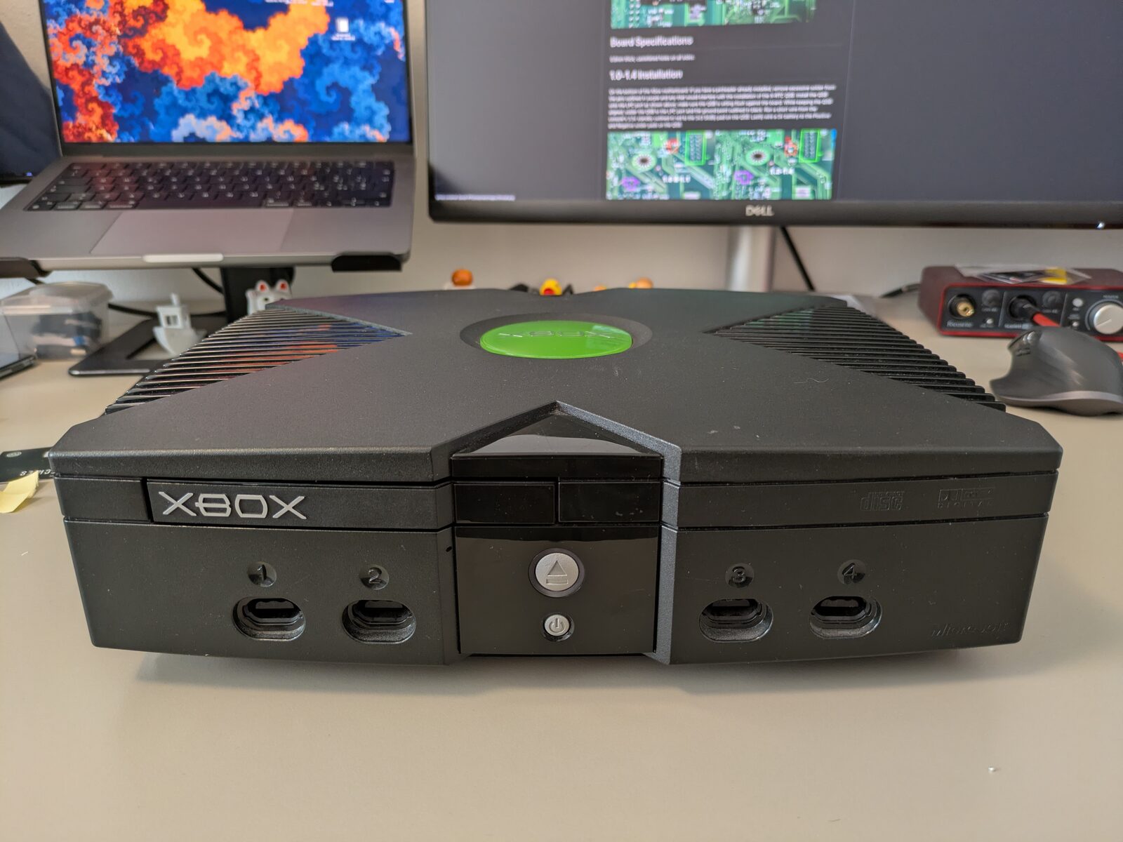 OG Xbox in all its glory